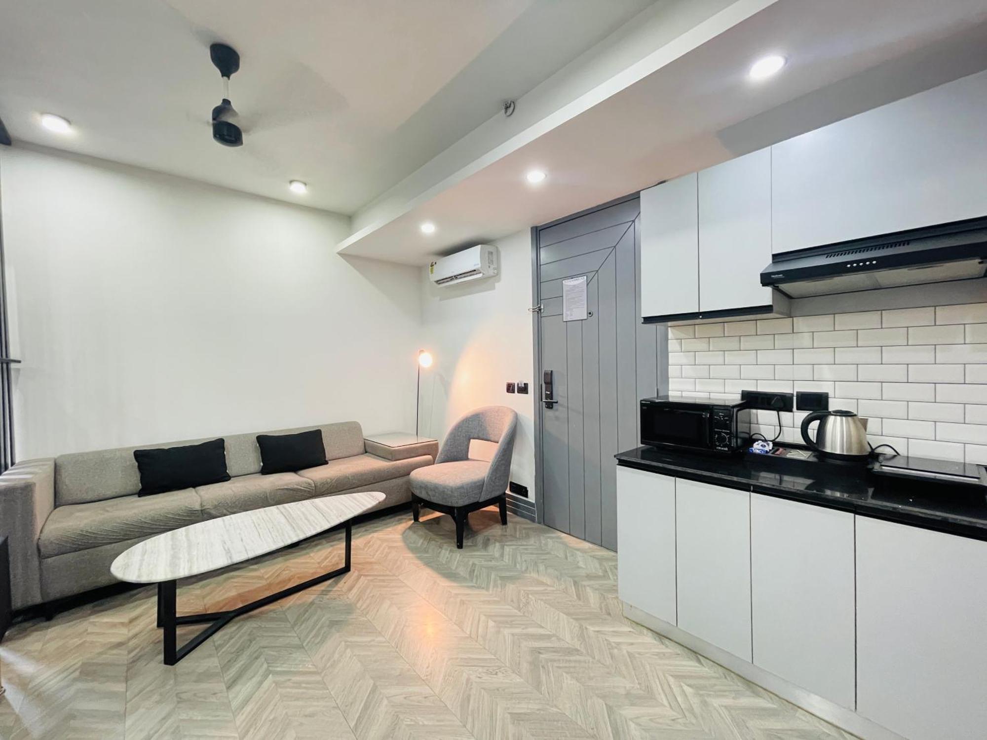 Bedchambers Serviced Apartments, Mg Road Γκουργκάον Εξωτερικό φωτογραφία