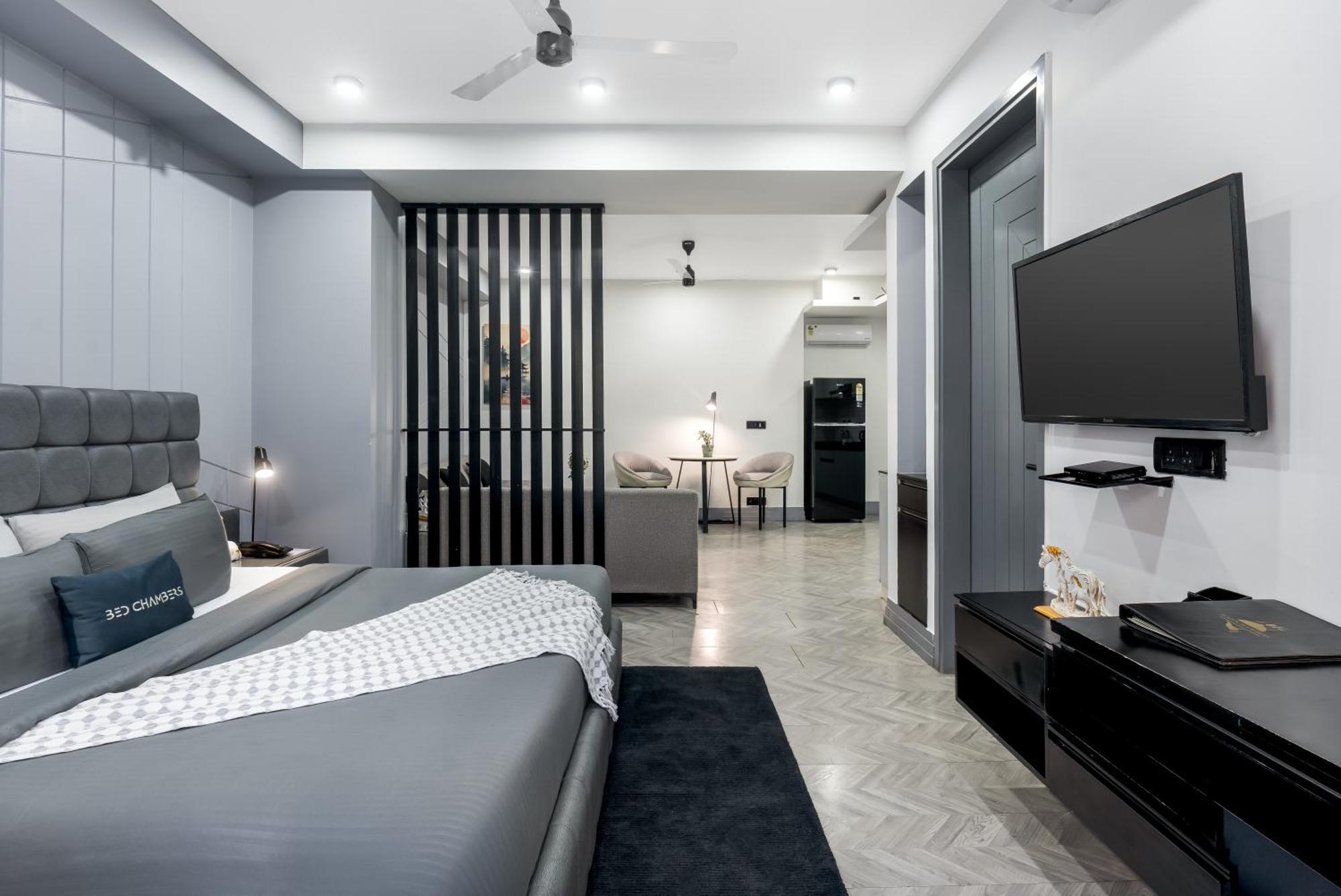 Bedchambers Serviced Apartments, Mg Road Γκουργκάον Εξωτερικό φωτογραφία