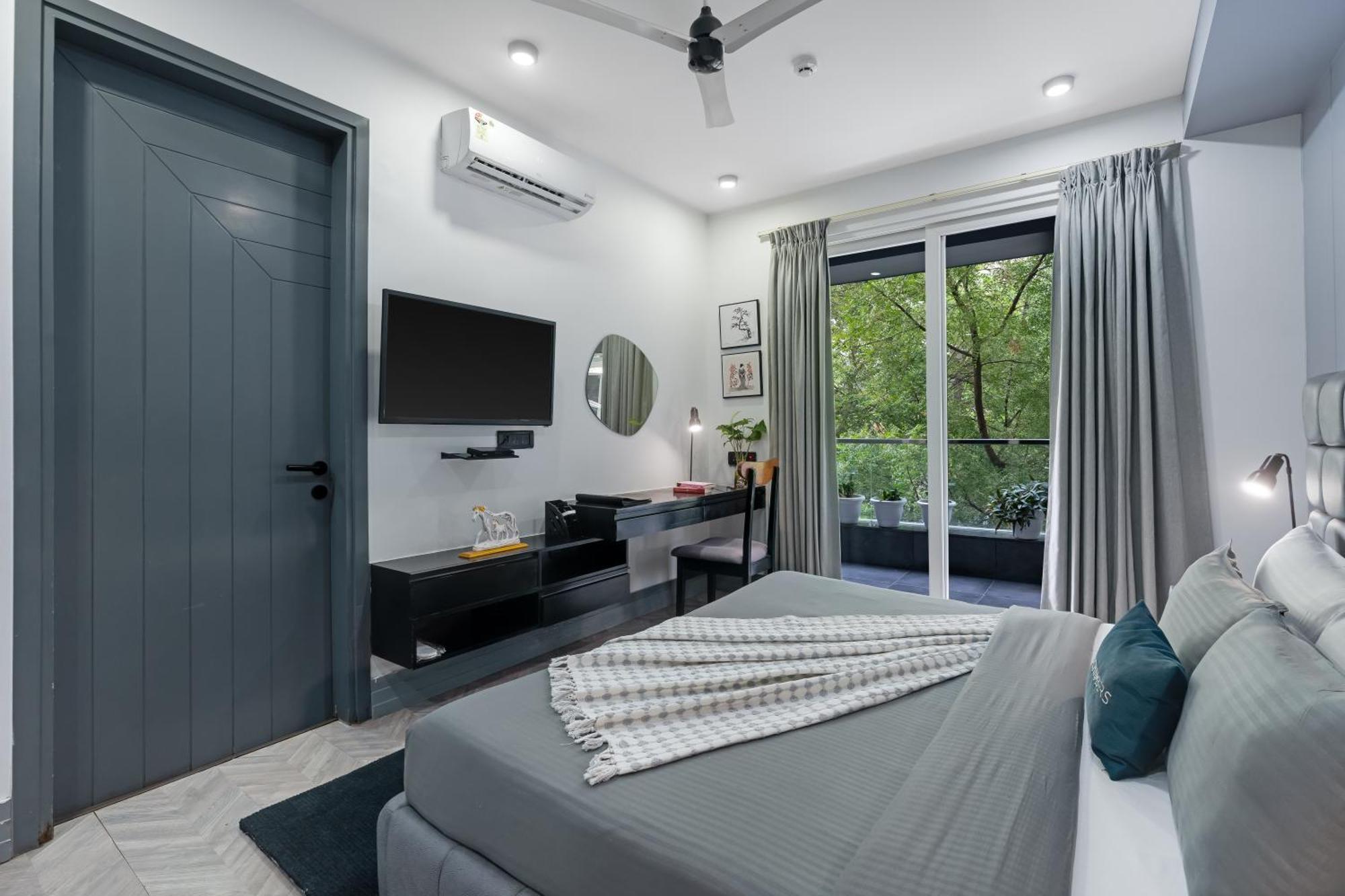 Bedchambers Serviced Apartments, Mg Road Γκουργκάον Εξωτερικό φωτογραφία