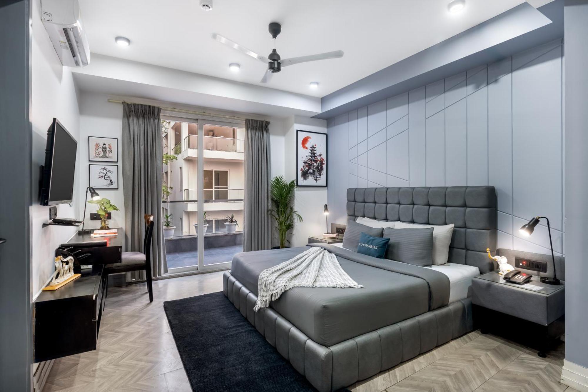 Bedchambers Serviced Apartments, Mg Road Γκουργκάον Εξωτερικό φωτογραφία