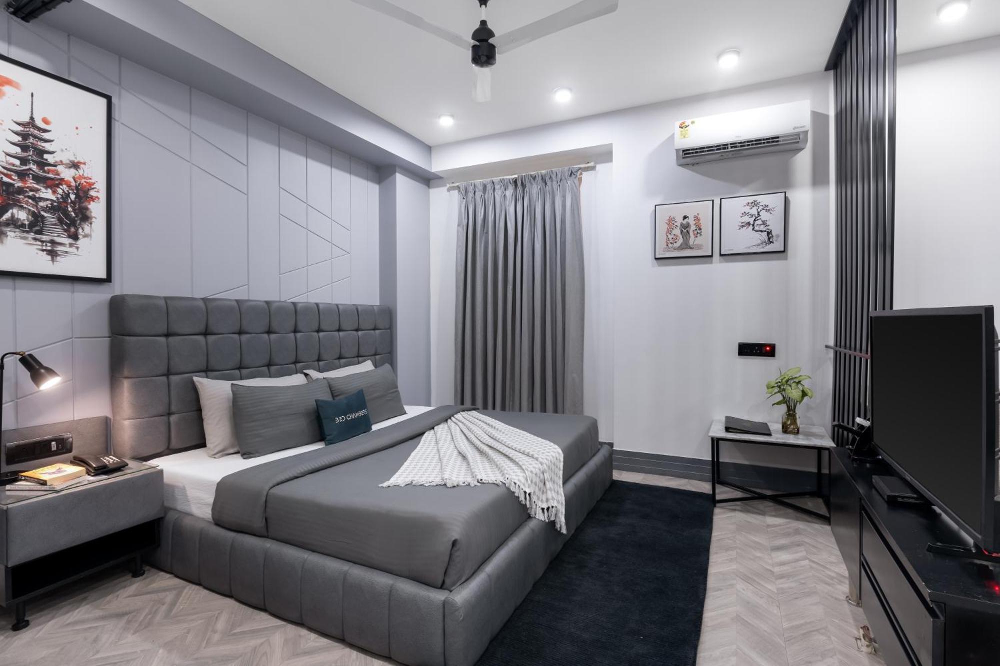 Bedchambers Serviced Apartments, Mg Road Γκουργκάον Εξωτερικό φωτογραφία